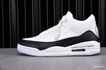 Hyperoad WHITE FRAGMENT JORDAN BLACK AIR 3 0828